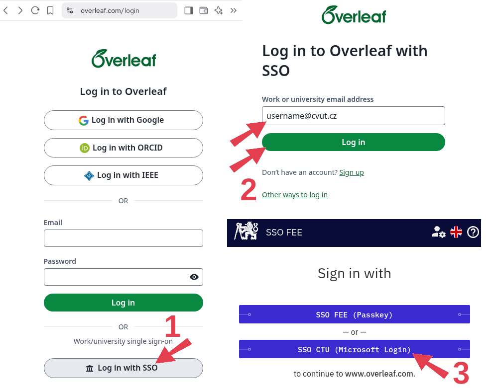 Overleaf Login